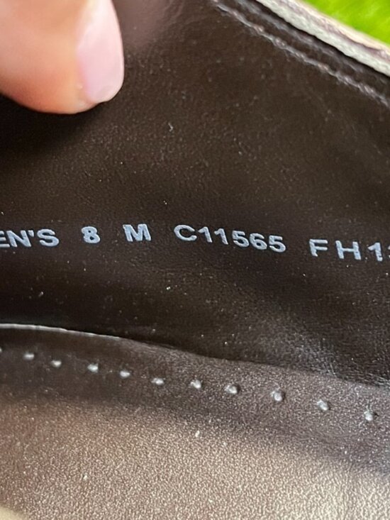 Cole Haan Modern Classic Mens Size 8 Brown Classic Cap Toe Oxford Dress Shoes main image 7